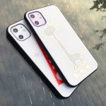 Wholesale iPhone 11 Pro Max (6.5in) Diamond Studs Crystal Case (Giraffe)